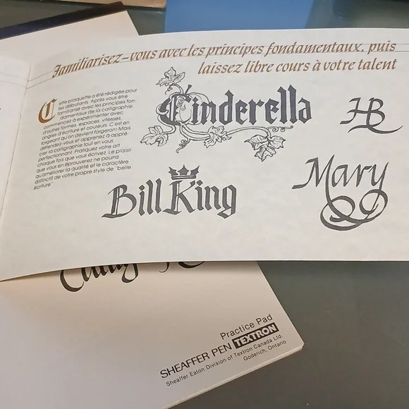 Used Sheaffer Calligraphy Pen Set - Picture 13 of 14